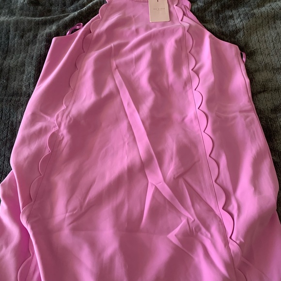 TED BAKER LONDON PINK TUNIC SHIFT DRESS NWT $286 - Picture 7 of 7
